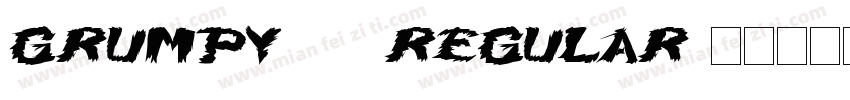 Grumpy 24 Regular字体转换